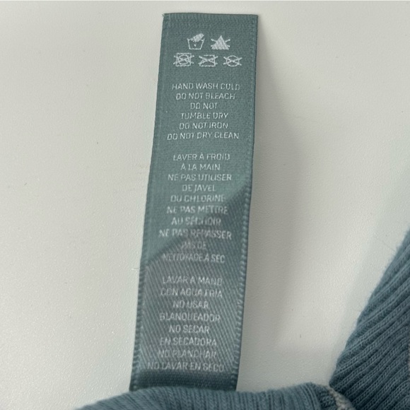 SKIMS Blue Ribbed Tank Top - Picture 4 of 4